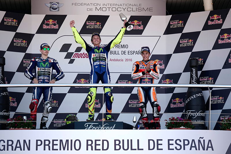 Rossi Seals Superb Spanish Victory as Lorenzo Scores Second ...