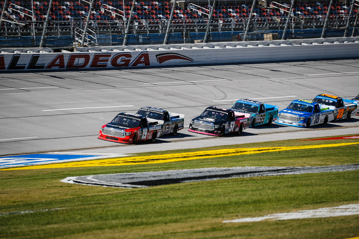 Laps Leader Kraus Wins Talladega Stage | Performance Motor Oil ...