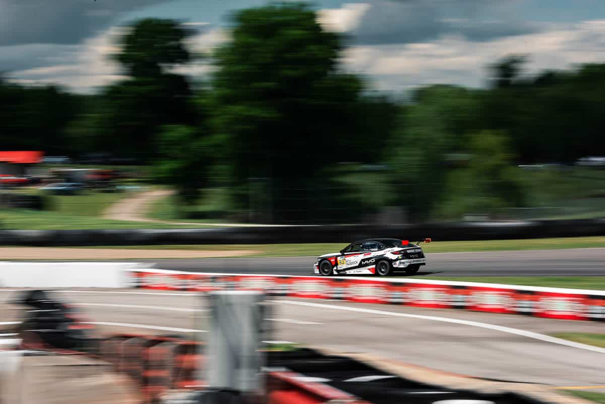 Whipping around the legendary Mid-Ohio circuit, Pit+Paddock Civic Type R TCT, 2024 Mid-Ohio IMSA Michelin Pilot Challenge