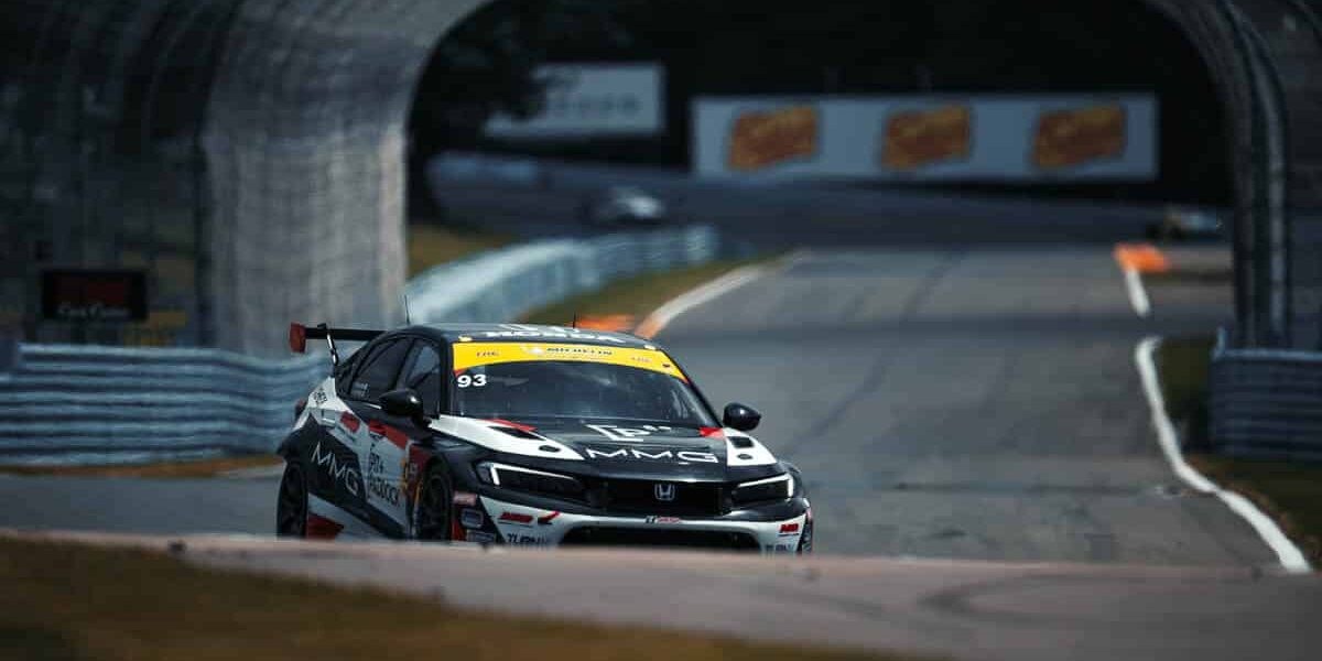 The Pit+Paddock Civic Type R TCR finished P8 at the fifth round of the IMSA Michelin Pilot Challege, 2024 IMSA Watkins Glen