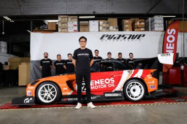 Evasive Motorsports WTAC crew with Dai Yoshihara