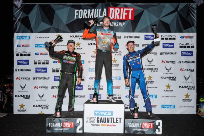 Odi Bakchis take second on the podium, Formula DRIFT New Jersey 2024