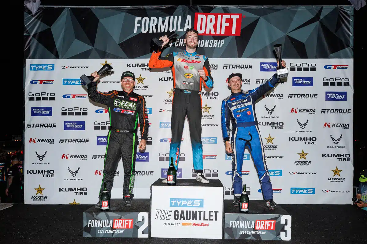 Odi Bakchis take second on the podium, Formula DRIFT New Jersey 2024