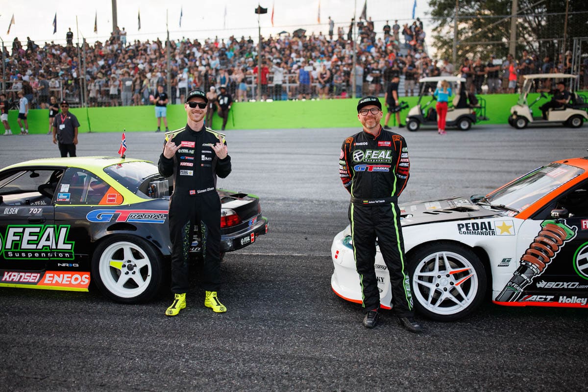 Olsen with Bakchis, Feal Race Team, 2024 Formula DRIFT Orlando
