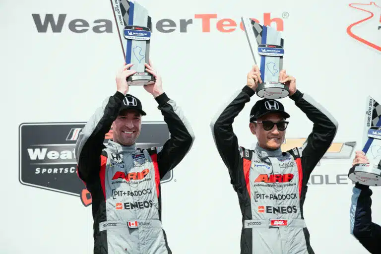 Team ENEOS scores its first podium of the season, 2024 IMSA Michelin Pilot Challenge Canada