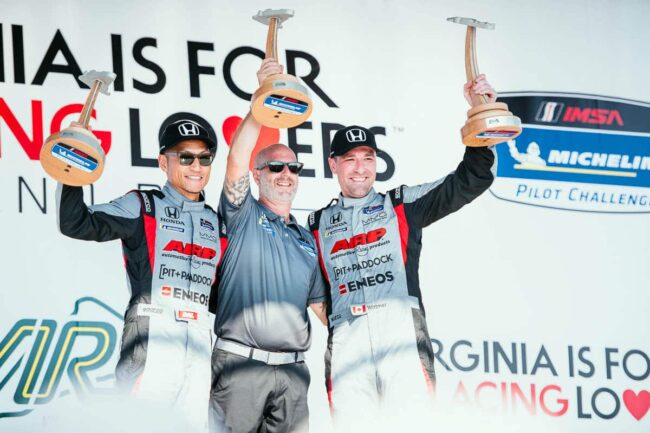 Team ENEOS tastes its first victory of the season, 2024 IMSA Michelin Pilot Challenge VIRginia International Raceway