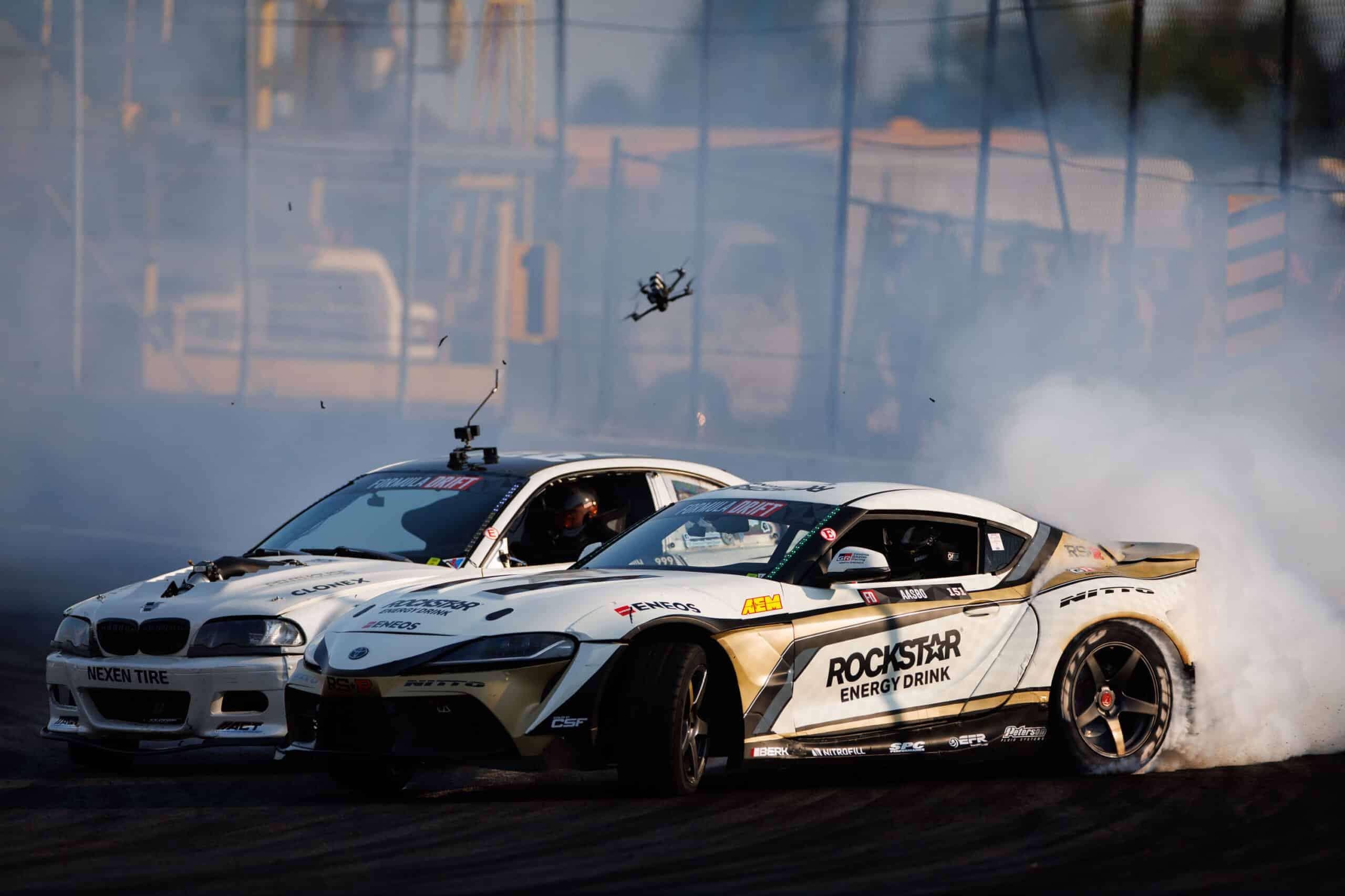 Fredric Aasbo versus Trenton Beechum, 2024 Formula DRIFT Seattle