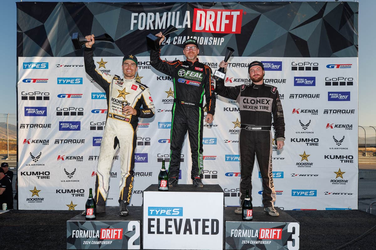 Team ENEOS locks P1 and P2 for Round 7 of the FD PRO Championship, 2024 Formula DRIFT Utah