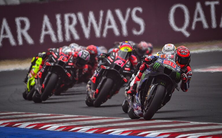 Fabio Quartararo battles a fierce pack to finish P7, 2024 MotoGP San Marino Italy