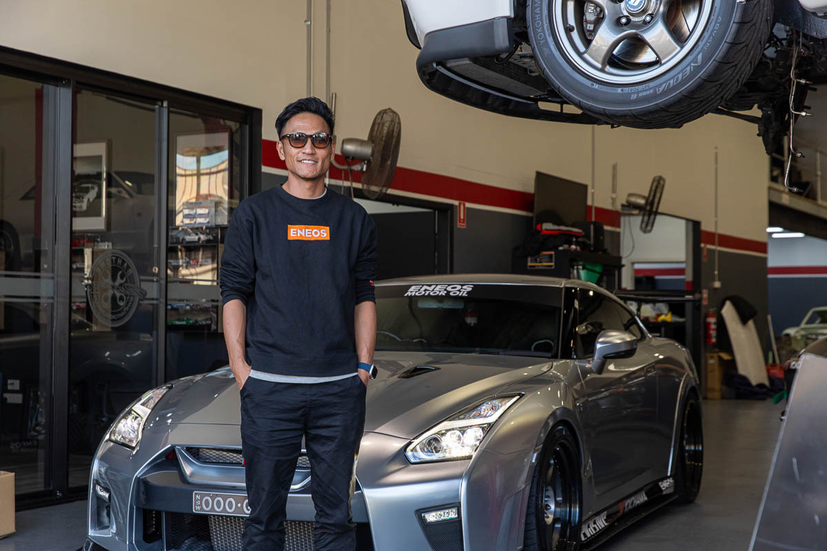 Dai Yoshihara meets his R35 GT-R chariot, 2024 World Time Attack Challenge