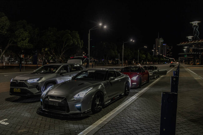 Team ENEOS prepares for a night on the town in Australia, 2024 World Time Attack Challenge