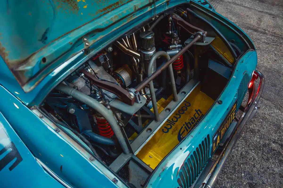 Justin Cashmore’s 1960 Renault Dauphine, VR6 engine swap, 2024 SEMA Show