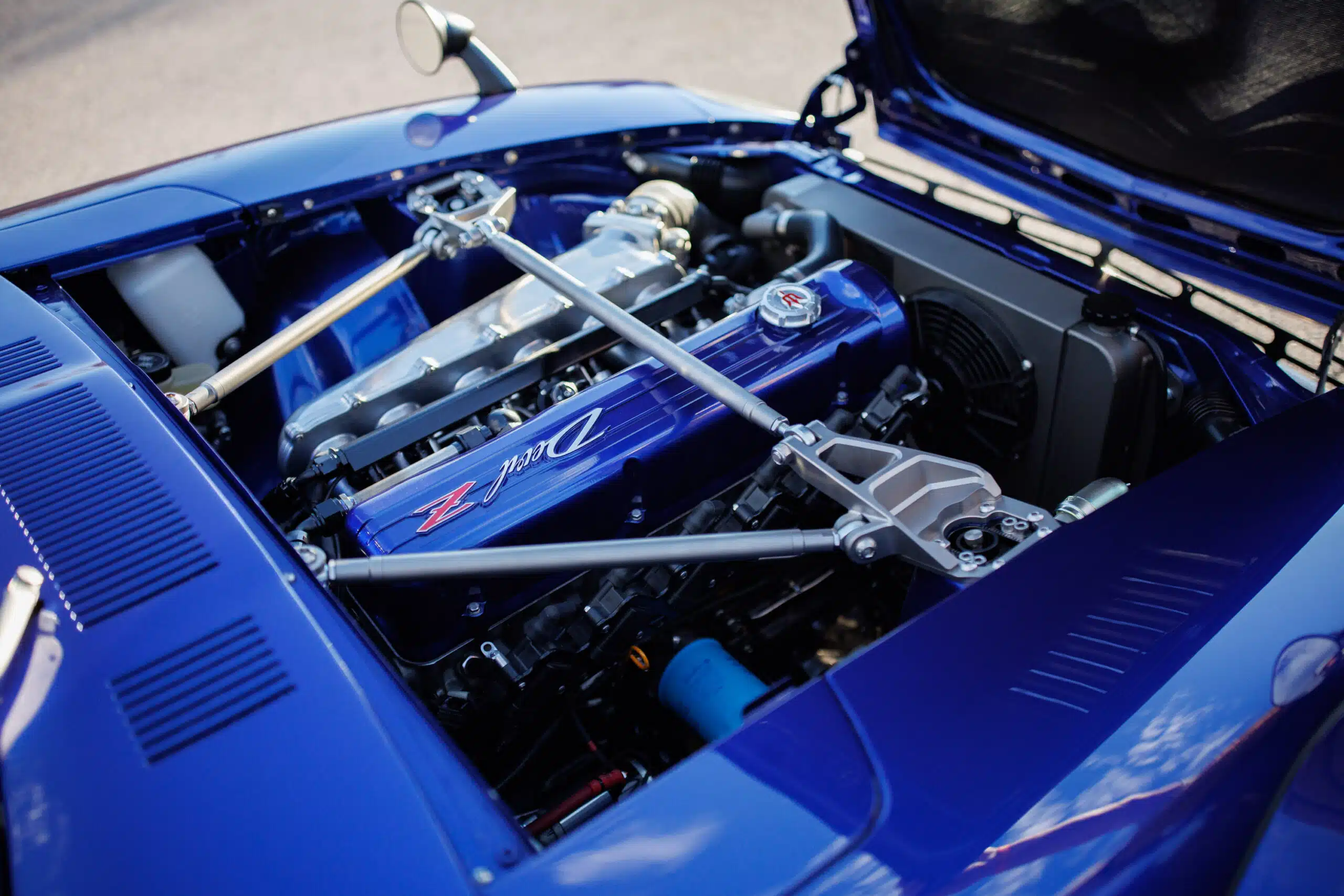 John Lau’s 1971 Datsun 240Z, additional engine detail, 2024 SEMA Show