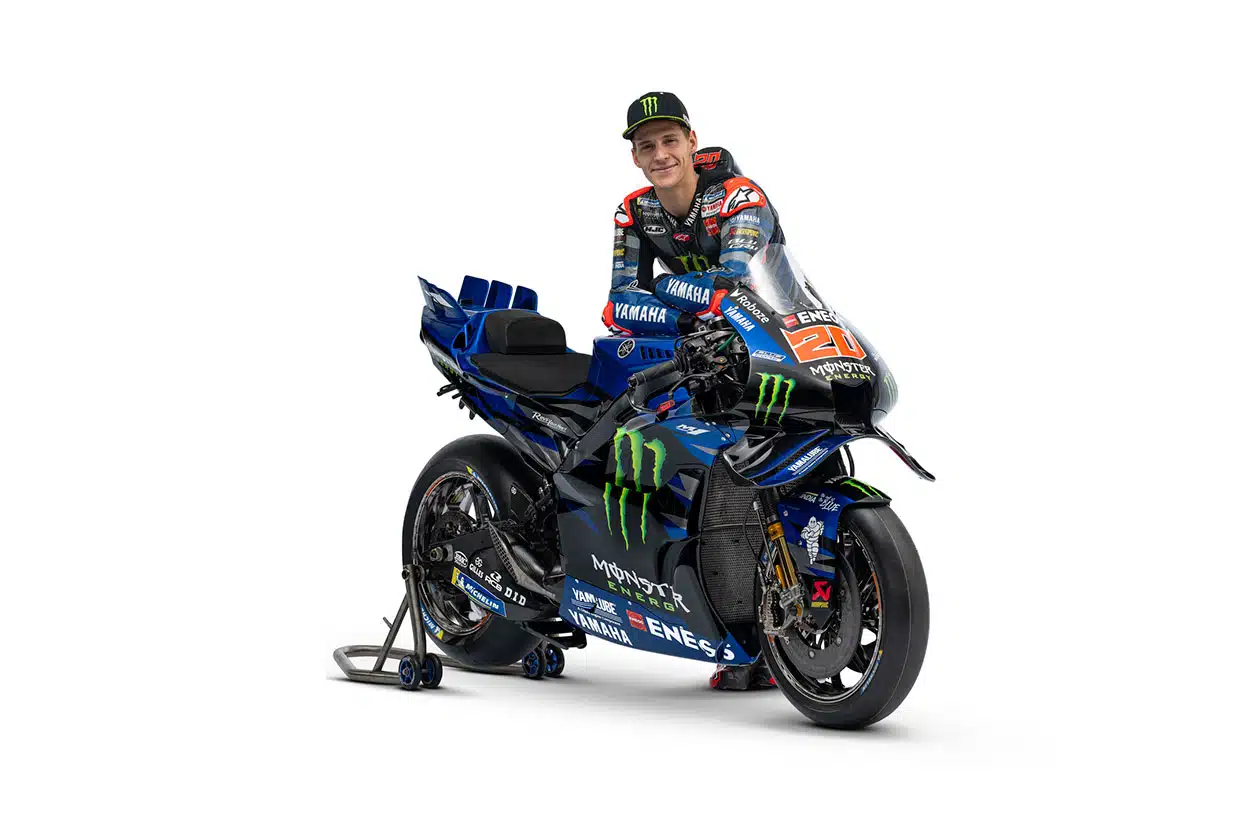 Rins and his Yamaha YZR-M1, Team ENEOS, 2025 MotoGP