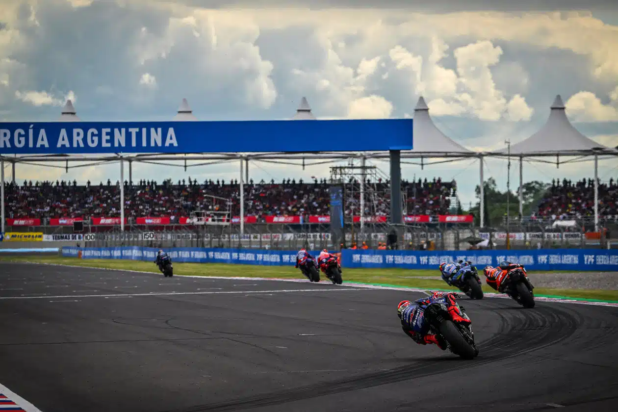 Fabio Quartararo during the Race, Termas de Río Hondo, 2025 MotoGP Argentina